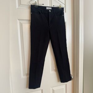 Mango Black Slim Fit Pants